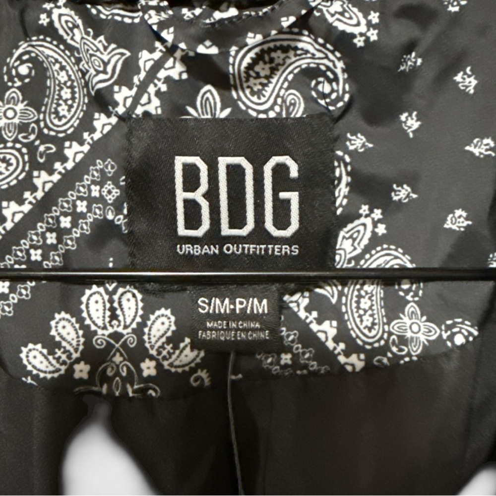 NWT - BDG Ola patchwork printed puffer jacket - S… - image 7